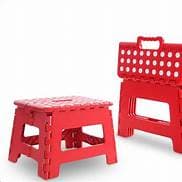 Plastic Foldable Stool / ታጣፊ ዱካ
