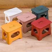 Plastic Foldable Stool / ታጣፊ ዱካ