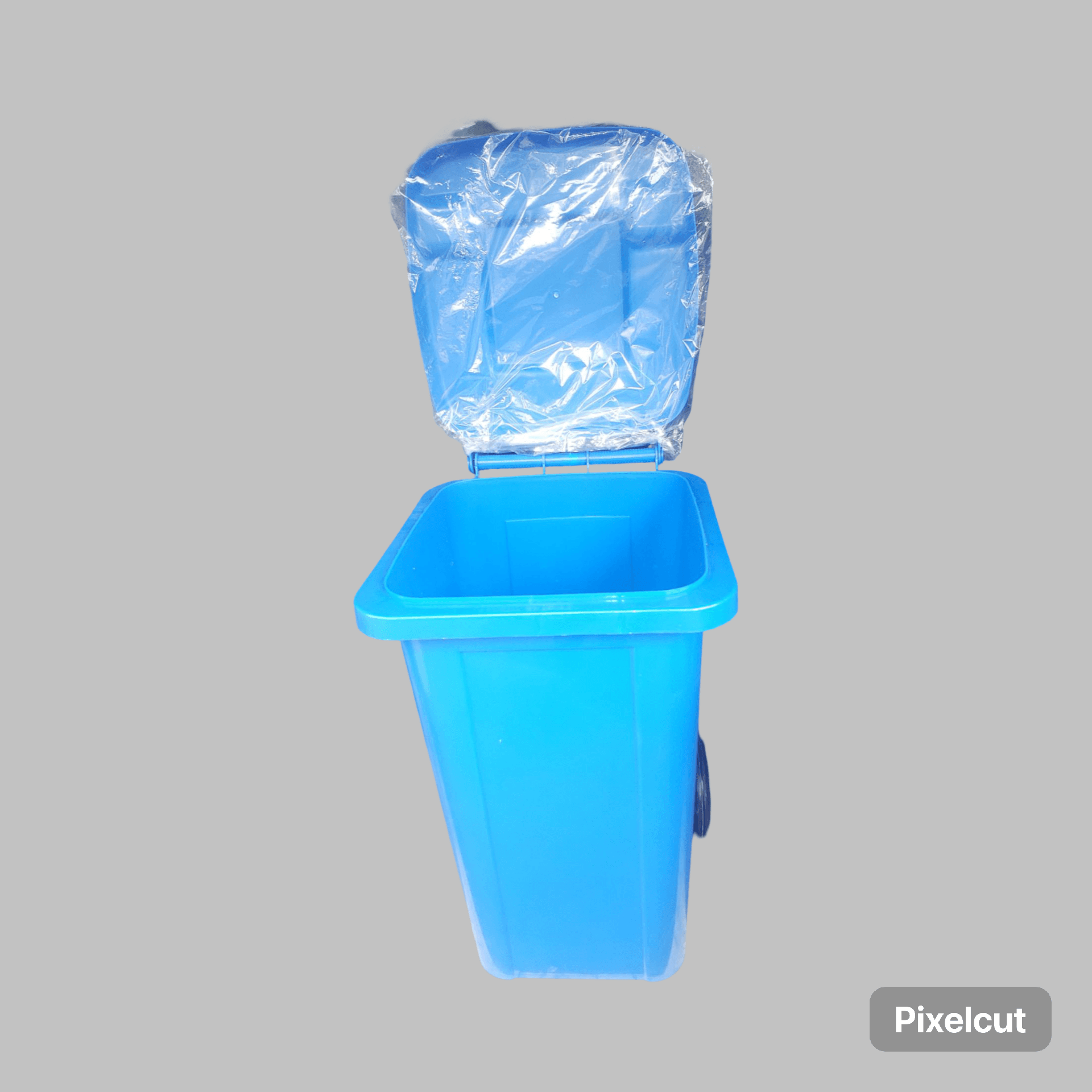 80 ሊትር ባለ ጎማ የቆሻሻ መጣያ / 80 Liter Rolling Trash Can
